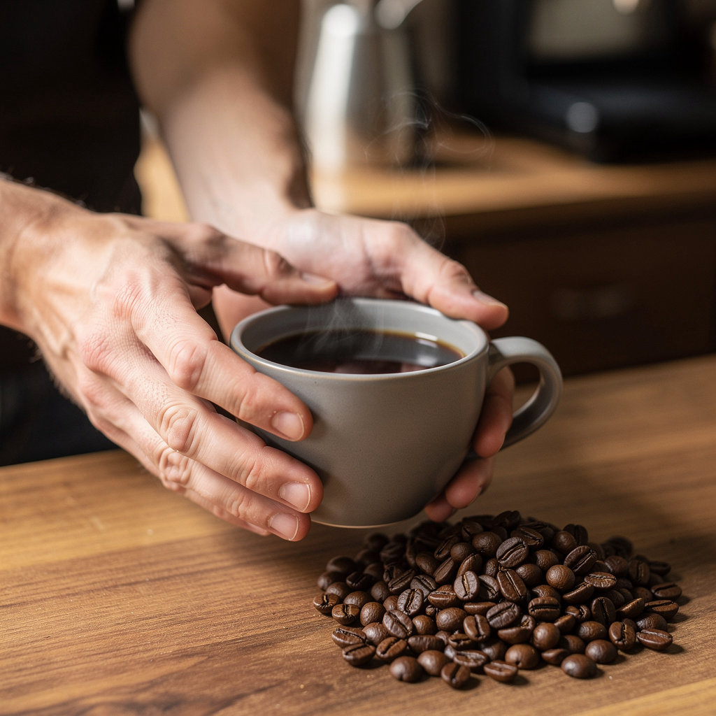 Mountain View Coffee Roasters Asheville artisan coffee selection featuring fresh beans and brewing tools